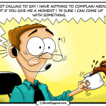 No complaint ... yet