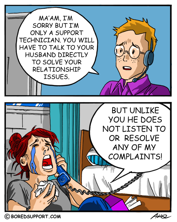 Actually, he might be just like us...