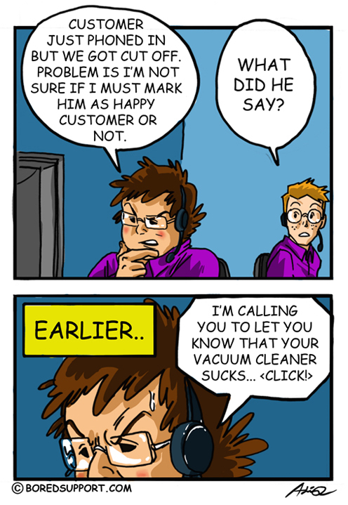 Complaint or compliment